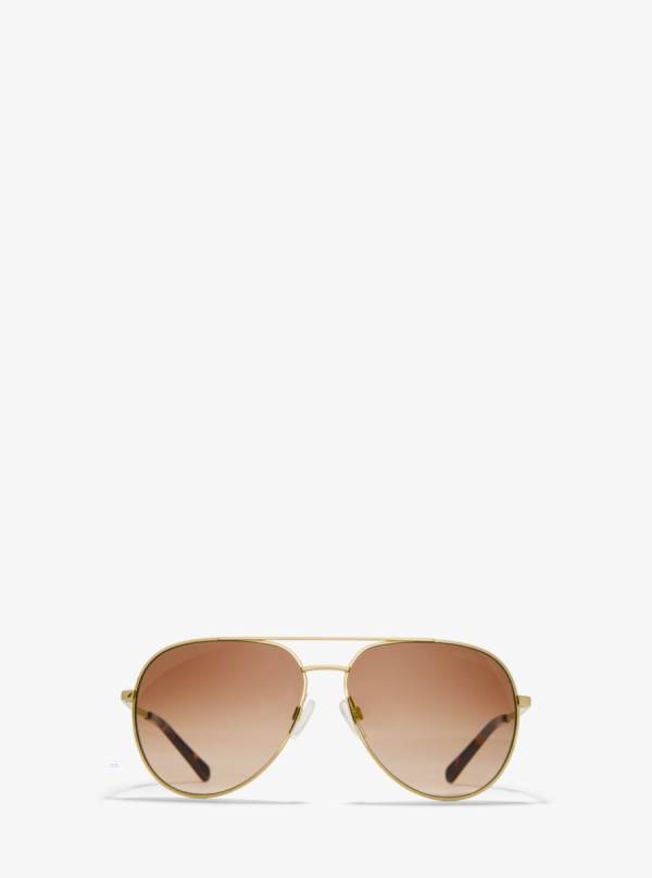 Damske Slnecne Okuliare Michael Kors Rodinara Zlate - Doplnky Michael Kors Outlet | ZXQNH-4386